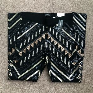 Express sequin leggings